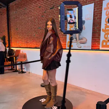 Alquiler maquina photocall 360